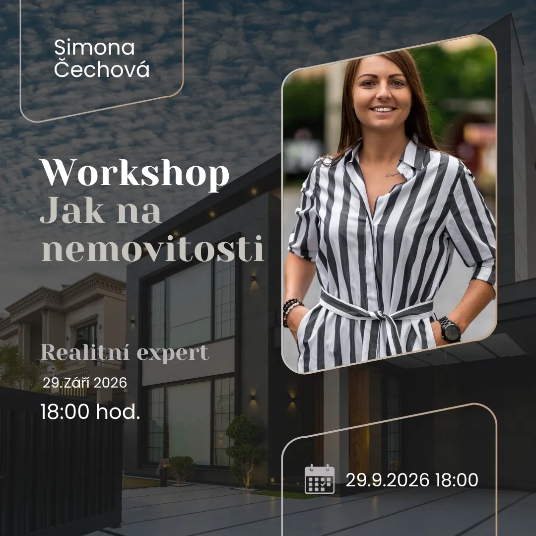 Pozvánka na online workshop Jak na nemovitosti